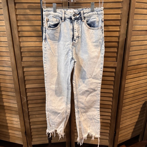 Vervet Denim - Vervet Los Angeles Light Jeans Women's Size 26 Distressed Acid Washed Retro